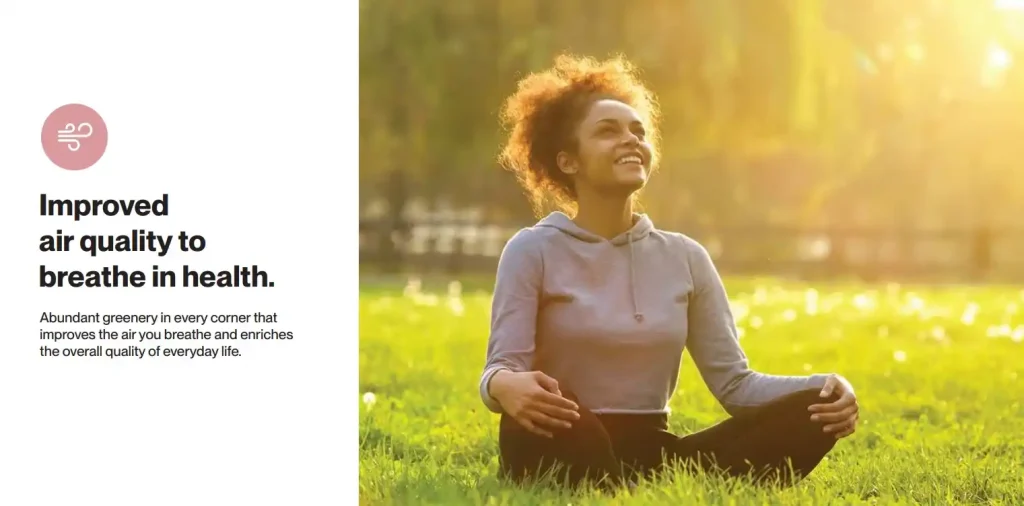 Assetz code name The First Bloom parks with fresh air